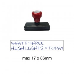 Flash Stamp MY2190F 17x86mm